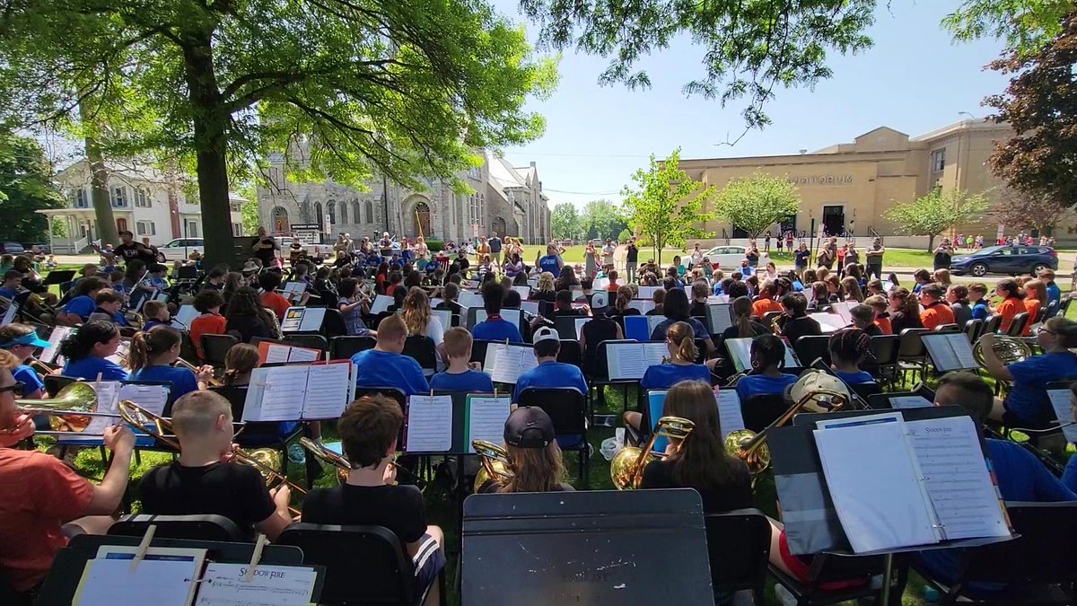 Le Roy Central School District on Twitter "The 20th Annual Elementary Band Exchange with over