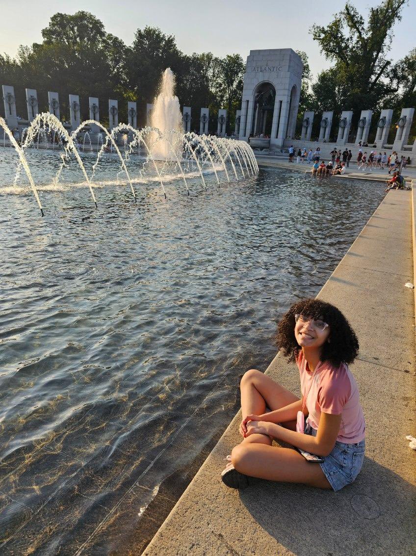 What a beautiful night for the <a href="/ip_schools/">Island Park Schools</a> 8th graders to explore the monuments in Washington, DC!