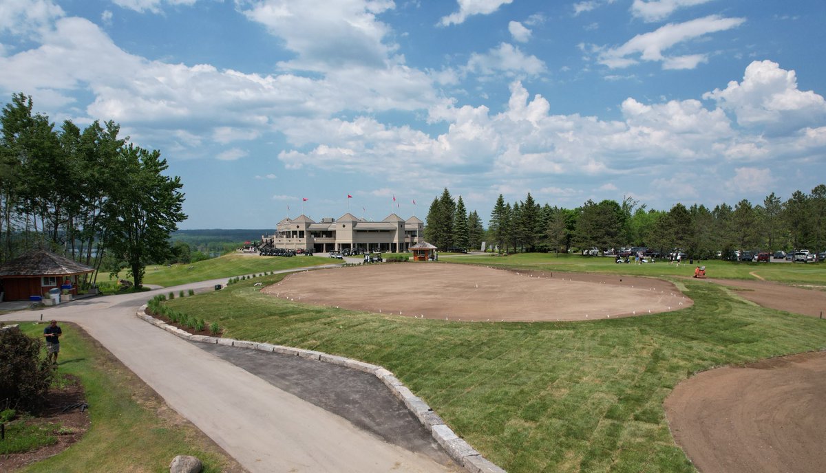 chris chapman (@camelotturf) on Twitter photo Brand new putting green project is almost complete <a href="/CamelotGolf/">Camelot Golf Club</a> soon we’ll be back putting on this monster of a green Brand new putting green project is almost complete <a href="/CamelotGolf/">Camelot Golf Club</a> soon we’ll be back putting on this monster of a green