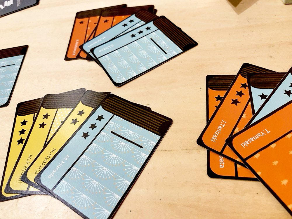 テンビリ悪魔のお誘いゲーム会✨️
本と映画好きなサブカル卓楽しかった！
昨日はボドゲ以外の事も沢山話せてなんだかいい夜だった。 https://t.co/FbNNELm7jW