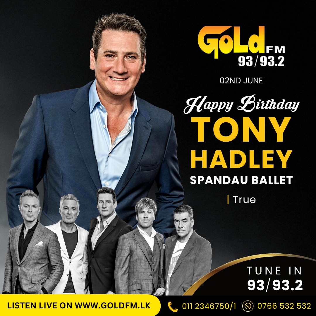 HAPPY BIRTHDAY TO TONY HADLEY TUNE IN NOW 93 / 93.2 Island wide     