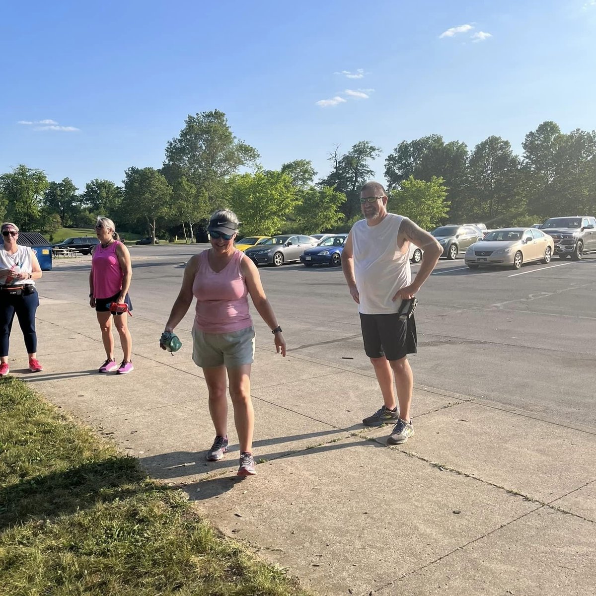 FWRunningClub's tweet image. Kudos to the 31 “treaders” who braved the heat for tonight’s Tread the Trails at Franke Park.