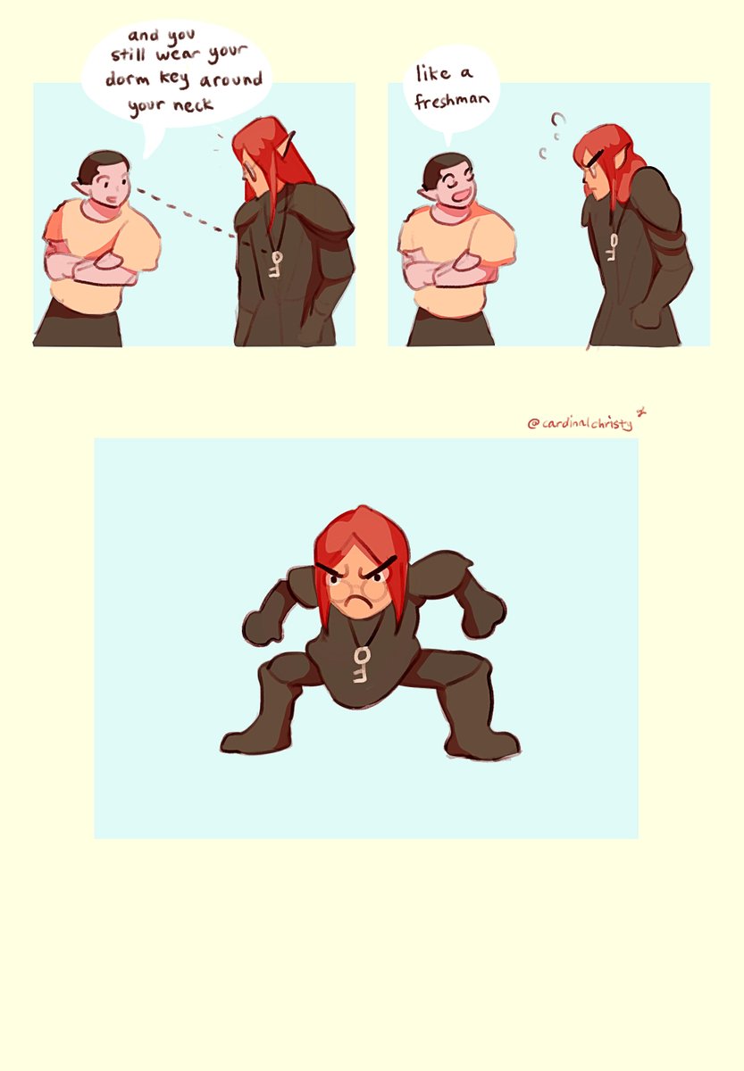 cardinalchristy's tweet photo. you leave his lanyard ALONE
#elfuniversity #digitalart #webtoons https://t.co/DCLJ0r0Fv9