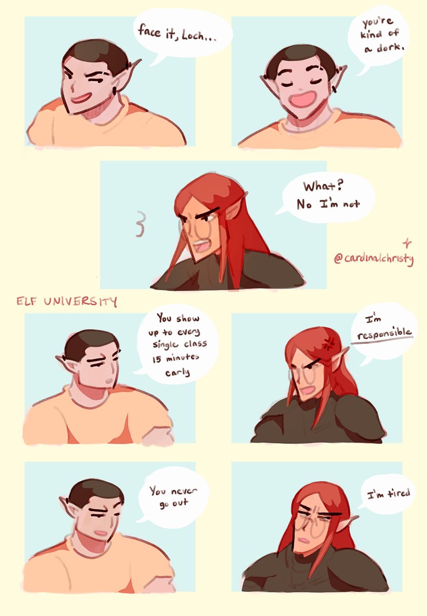 cardinalchristy's tweet photo. you leave his lanyard ALONE
#elfuniversity #digitalart #webtoons https://t.co/DCLJ0r0Fv9