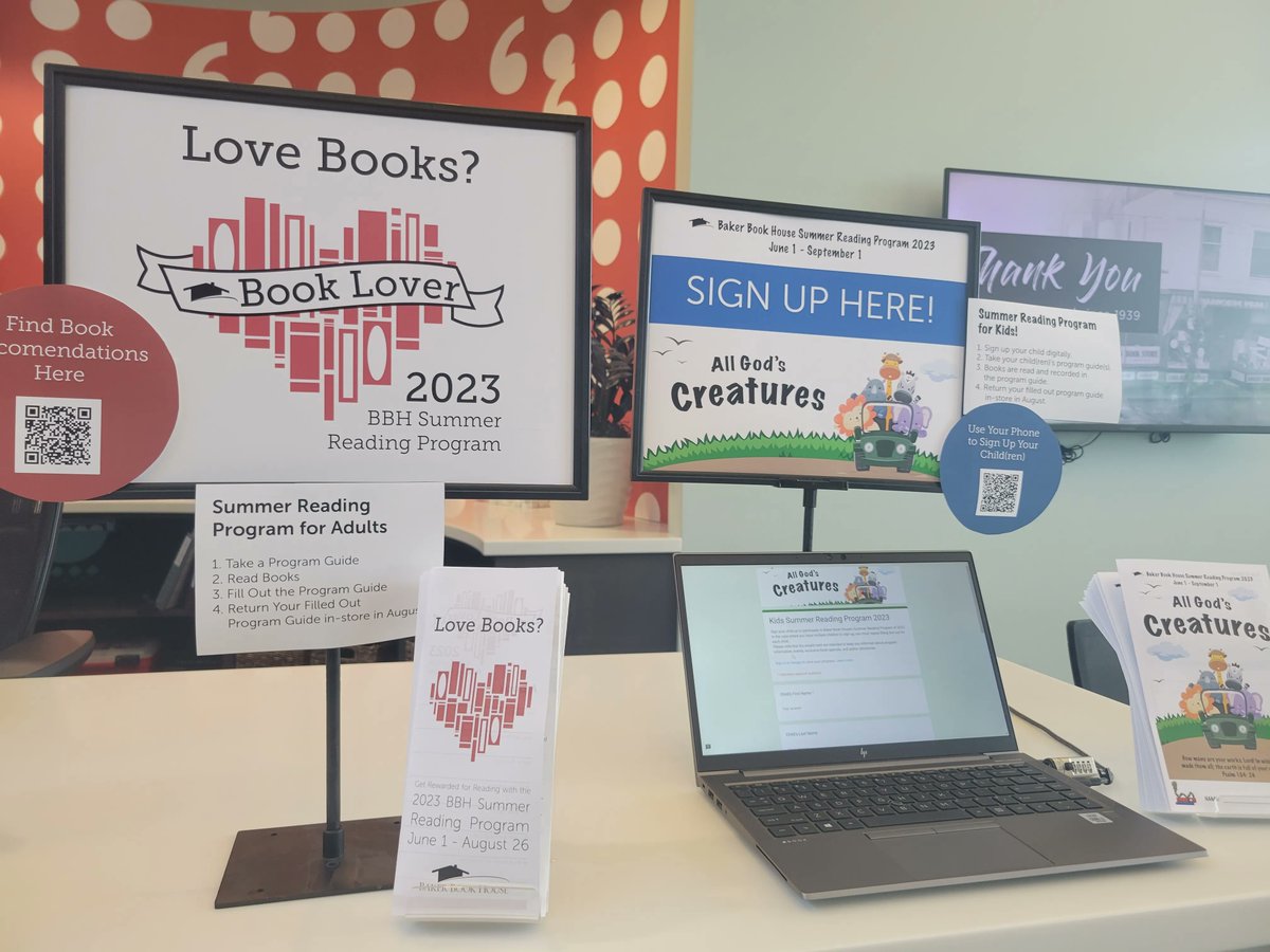 Come in-store and sign up to be rewarded for reading! Our summer reading program for adults and kids begin today! #readinglife #summerreading #readinglove