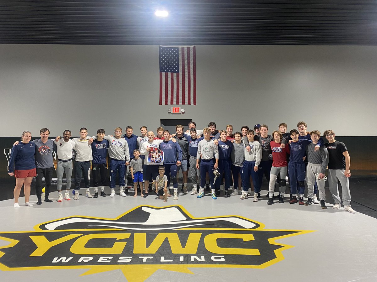 We’re headed to Ohio for the U23 World Team Trials. Thank you to Young Guns Wrestling Club and Coach John Strittmatter for having us in for a workout on the way!

#TheMovement x #FightOnPenn🔴🔵