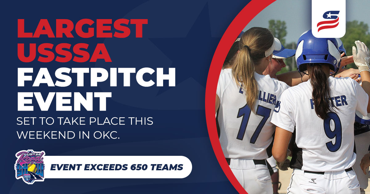 The event we have all been anticipating is finally here! Road to the Show is happening THIS weekend in Oklahoma, the mecca of softball 🥎 Games kick off on Saturday. Who else is as thrilled as we are?

Read more 🔗 bit.ly/3C4Cevc 

#PlayUSSSA #RoadtotheShow