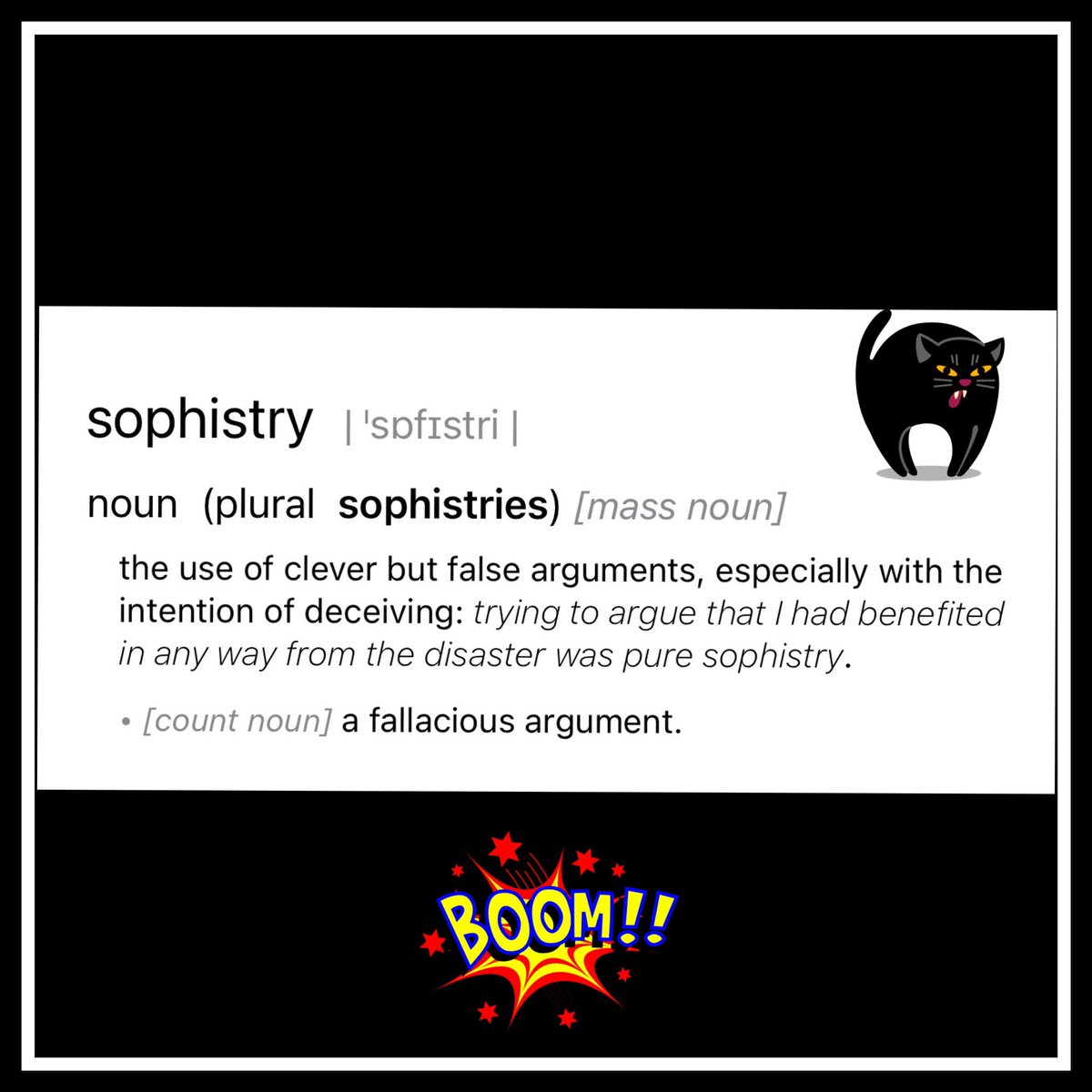 @TraceySpicer Ancient Greek philosophers had a word. 
The sophists practicing the dark art of sophistry.   

Humans don’t change.