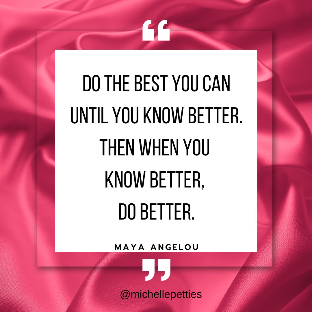 Sometimes the challenge is knowing HOW to do better. You KNOW good nutrition, sleep, and exercise are important for optimum health, but you need support figuring out HOW to make optimum health a priority. Book a call with me here and learn how.
Michelle Petties, Author, & Speaker https://t.co/KO0ma1CiDZ