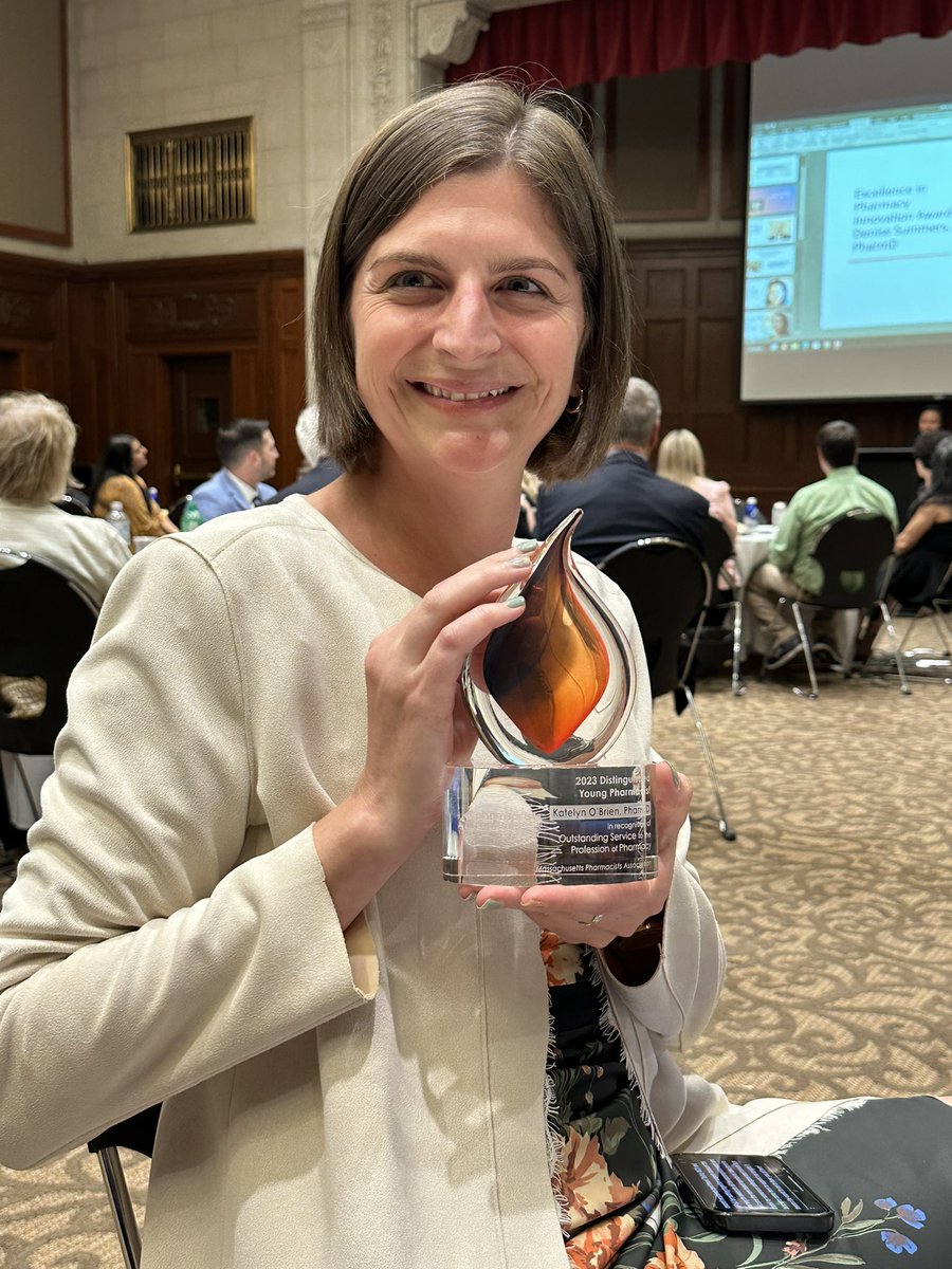 Justine Dickson, PharmD, BCACP (@justinepharmd) on Twitter photo Couldn’t think of a more deserving recipient for the 2023 <a href="/Mass_Pharma/">MPhA</a> Distinguished Young Pharmacist Award than Katelyn O’Brien, PharmD! We are so lucky to have her on our <a href="/The_BMC/">Boston Medical Center</a> and <a href="/BMCPharmRes/">BMC Pharmacy Residency</a> team! 🏆Congrats <a href="/KOBPharmD/">Katelyn O'Brien, PharmD, BCPS, CDCES, BC-ADM</a>! 🏆 Couldn’t think of a more deserving recipient for the 2023 <a href="/Mass_Pharma/">MPhA</a> Distinguished Young Pharmacist Award than Katelyn O’Brien, PharmD! We are so lucky to have her on our <a href="/The_BMC/">Boston Medical Center</a> and <a href="/BMCPharmRes/">BMC Pharmacy Residency</a> team! 🏆Congrats <a href="/KOBPharmD/">Katelyn O'Brien, PharmD, BCPS, CDCES, BC-ADM</a>! 🏆