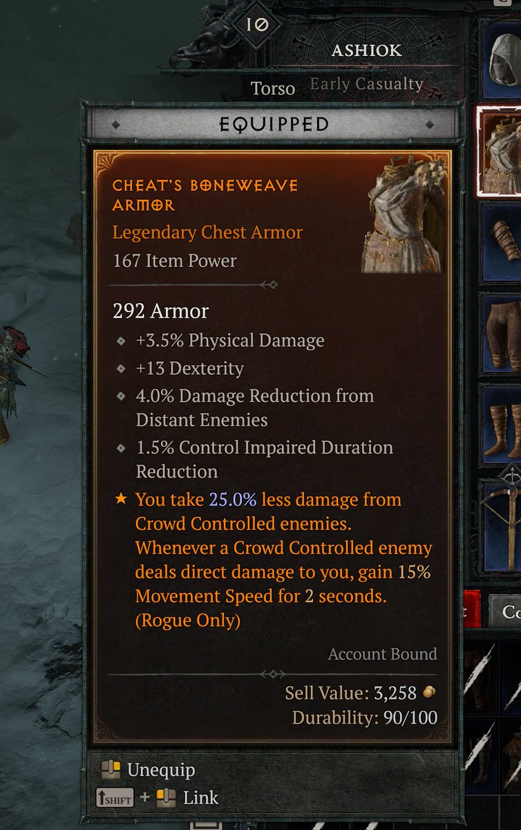 firedcc's tweet image. 1 hour into the game and I found my first legendary. 30 seconds later the butcher spawned and clapped my parties cheeks. 10/10 game @Diablo #firstofmany #DiabloIV