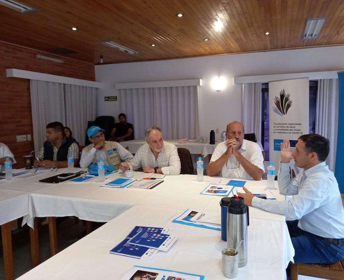 Inicia nuestro recorrido por el Chaco Paraguayo 😍 El Embajador @UEmbPy se reunió con autoridades de distintas localidades del Chaco y dialogaron sobre las potencialidades y desafíos de desarrollo sostenible en la zona.
