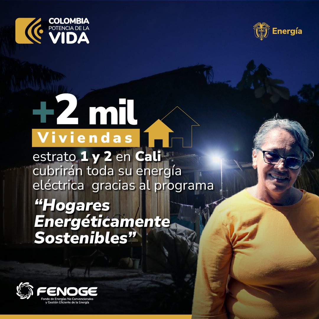 Seguimos contribuyendo a la #TransiciónEnergéticaJusta y con una inversión aproximada de 36 mil millones, en el Comité Directivo #48, se aprobó el proyecto #HogaresEnergéticamenteSostenible, proyecto con el que implementará soluciones energéticas en hogares del oriente de Cali.