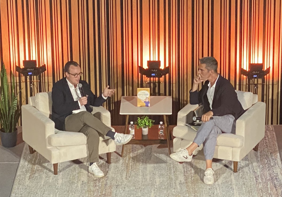 Ryan_Wms's tweet image. “I have a degree in theatre and I taught middle school…I can do anything.” - author @Chasten Buttigieg in conversation with @arishapiro of National Public Radio #MLKLibrary #PrideMonth