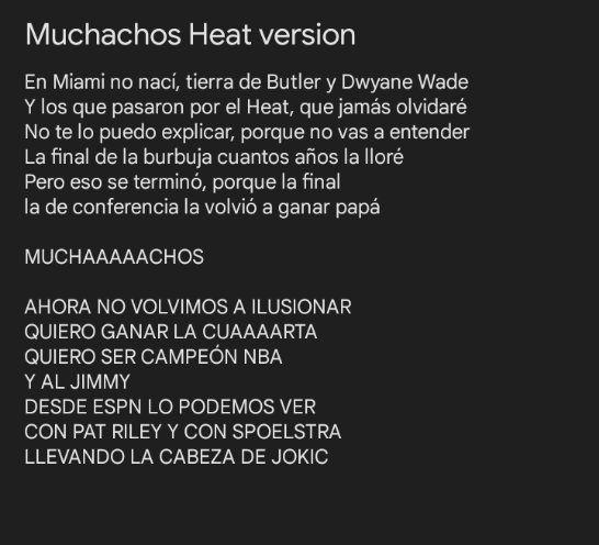 JimmyBucketsArg's tweet photo. Se filtró esto por el grupo de la peña "El Heat de Laferrere" https://t.co/3BUEadJaNx