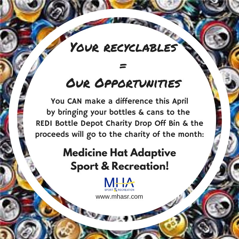 😎MHASR is the charity of the Month for REDI bottle Depot!😎

Be sure to head to REDI bottle depot to put your bottles in the orange donation bins before the end of June 2023! All the money collected will also be matched up to 50% by Shaw Birdies for Kids presented by AltaLink!