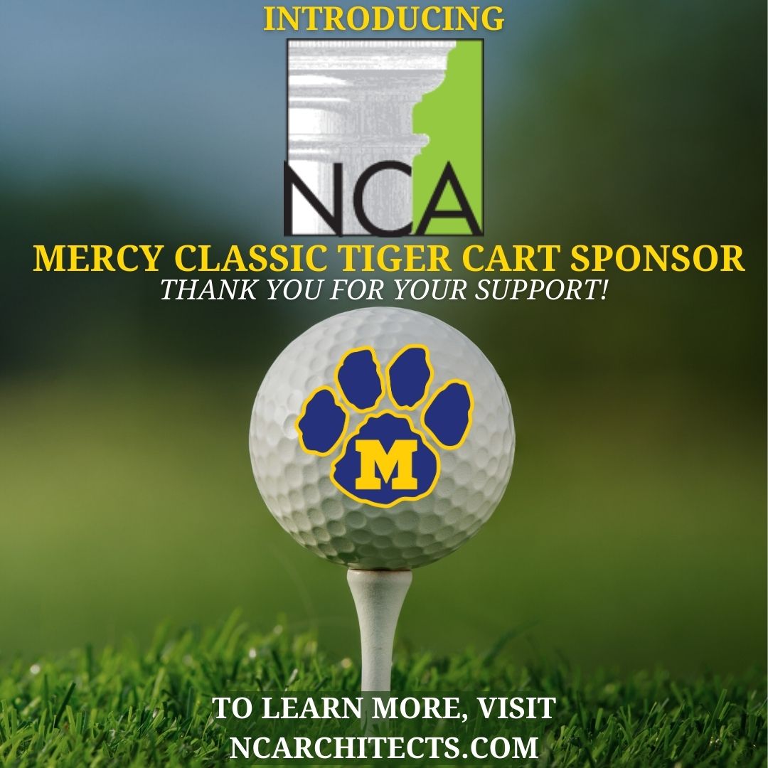 MercyMiddletown's tweet photo. Introducing @NCArchitects who made a commitment to girls’ education through their sponsorship of the 31st Annual Mercy Classic Golf Tournament. Thank you for being a tiger cart sponsor! 

#mercymiddletown #mercyclassic
#mercymiddletown #mercyclassic https://t.co/IRsbqga1Hq