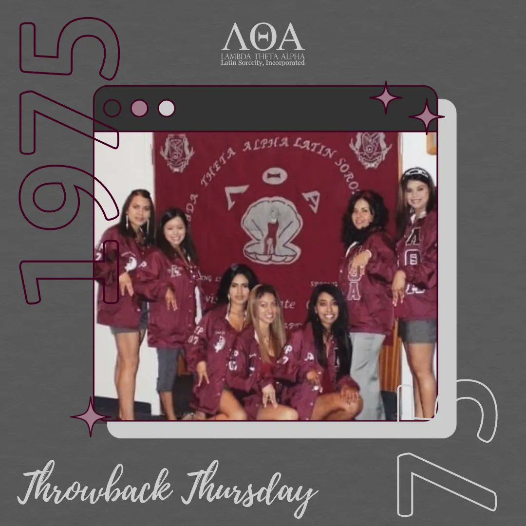 LTA1975's tweet image. This week’s #LTAThrowback features Delta Xi Founding Line.

Do you recognize anyone? Tag them in the comments. Have a throwback? 🌙 

Tag us and use the hashtags #LTAThrowback and #LTA1975 to be featured!