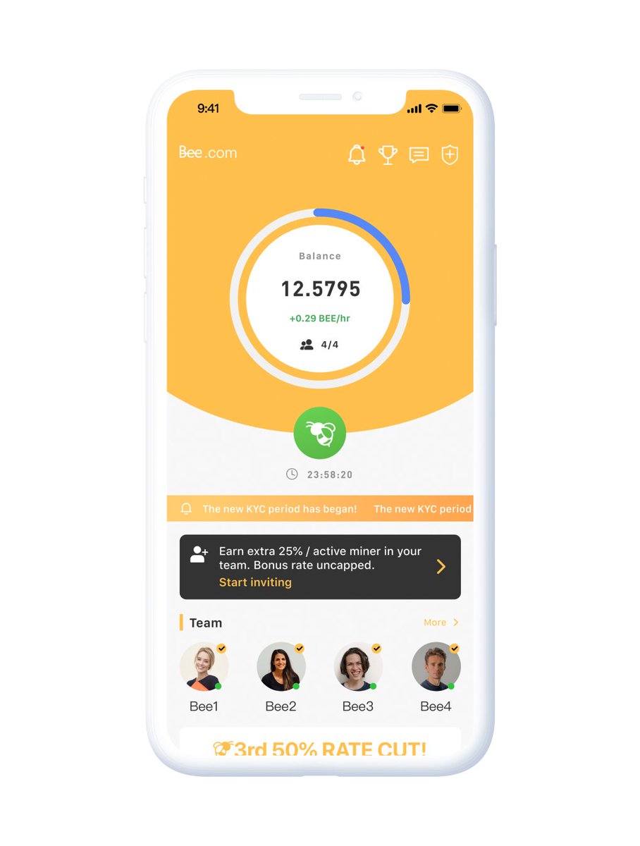 WinEarnSave's tweet image. 📲 Crypto Mining Phone App: Bee Crypto Mining
🌎 Join: buff.ly/3sgobfX
👥 Referral Code: charpie
➕ More #CryptoMiningApps: buff.ly/43eLLM1

#FreeCrypto #Giveaways #エアドロ More Info:
buff.ly/3ME1Rb8