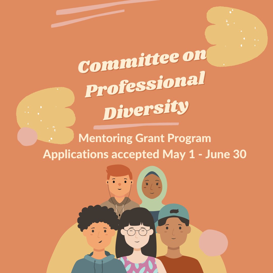 ASA's Committee on Professional Diversity celebrates mentoring in #anesthesiology by awarding grants of up to $5,000 for mentor/mentee pairs to work on a project that addresses the goals of the committee. Applications are due June 30. Learn more: ow.ly/c0rS50Ozyp2