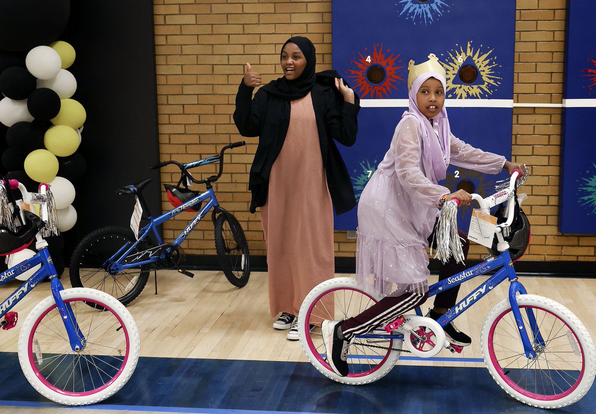 Photo of the day: Donated bicycles help students excel in reading and riding deseret.com/utah/2023/6/1/…