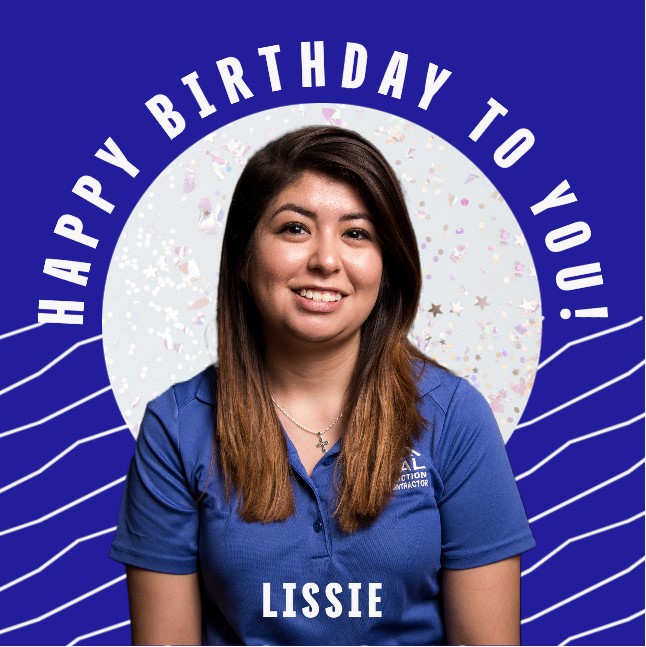 Guess what today is?? Wish her a happy birthday with us? Cheers, Lissie!

#birthdaymonth #contractors #teamcelebration #birthdaygirl #womeninconstruction #greatcompany #contractorlife #birthday #happybirthday #constructioncompany #generalcontractor #roofingcontractor