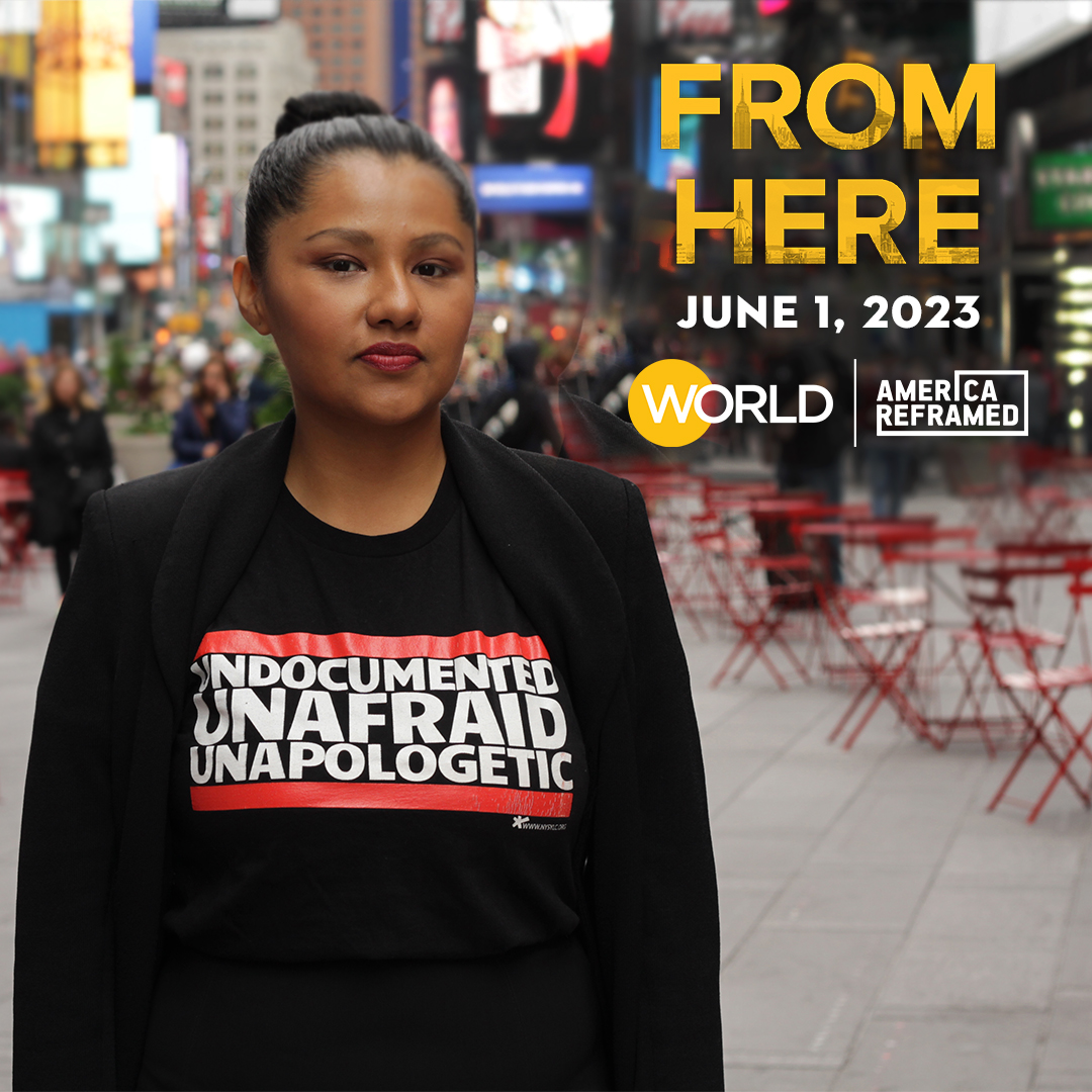 The Opportunity Agenda (@oppagenda) on Twitter photo TONIGHT at 8/7c on <a href="/americareframed/">America ReFramed</a>: As nationalism rises globally, @FromHereFilm follows four artists and activists from immigrant communities as they define belonging for themselves. Feat. Comms Inst alum <a href="/Taniaaaaa/">Tania Mattos</a>. Watch on <a href="/WORLDChannel/">WORLD</a>.
to.worldchannel.org/ARF_FromHere TONIGHT at 8/7c on <a href="/americareframed/">America ReFramed</a>: As nationalism rises globally, @FromHereFilm follows four artists and activists from immigrant communities as they define belonging for themselves. Feat. Comms Inst alum <a href="/Taniaaaaa/">Tania Mattos</a>. Watch on <a href="/WORLDChannel/">WORLD</a>.
to.worldchannel.org/ARF_FromHere