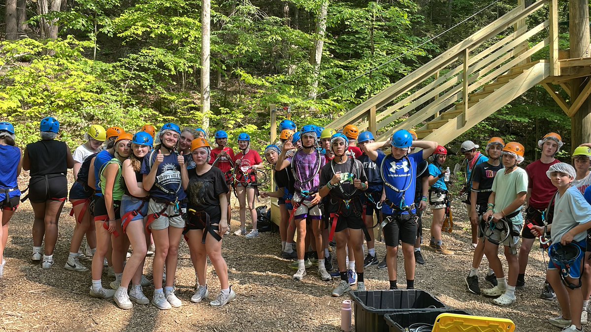 Geared up and ready to climb