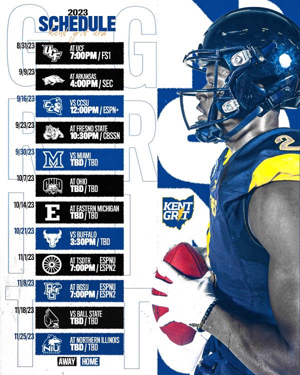 Kent State Football tweet media