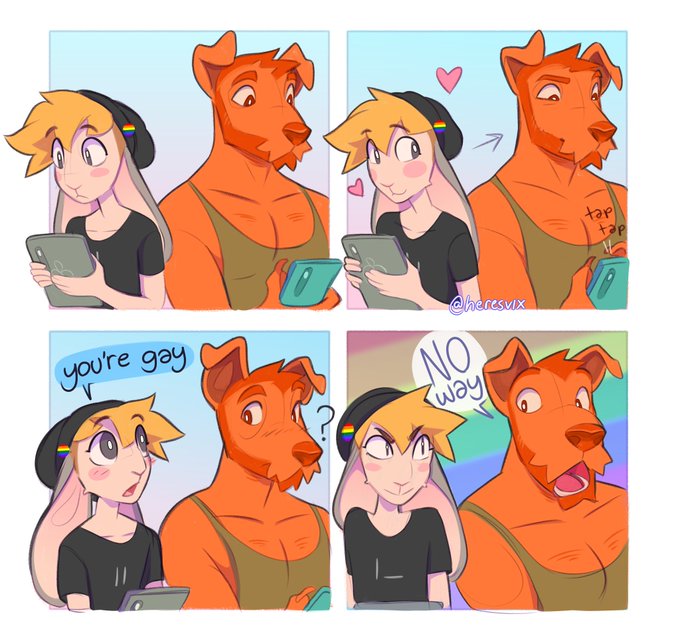 How come every gay couple i know does this?