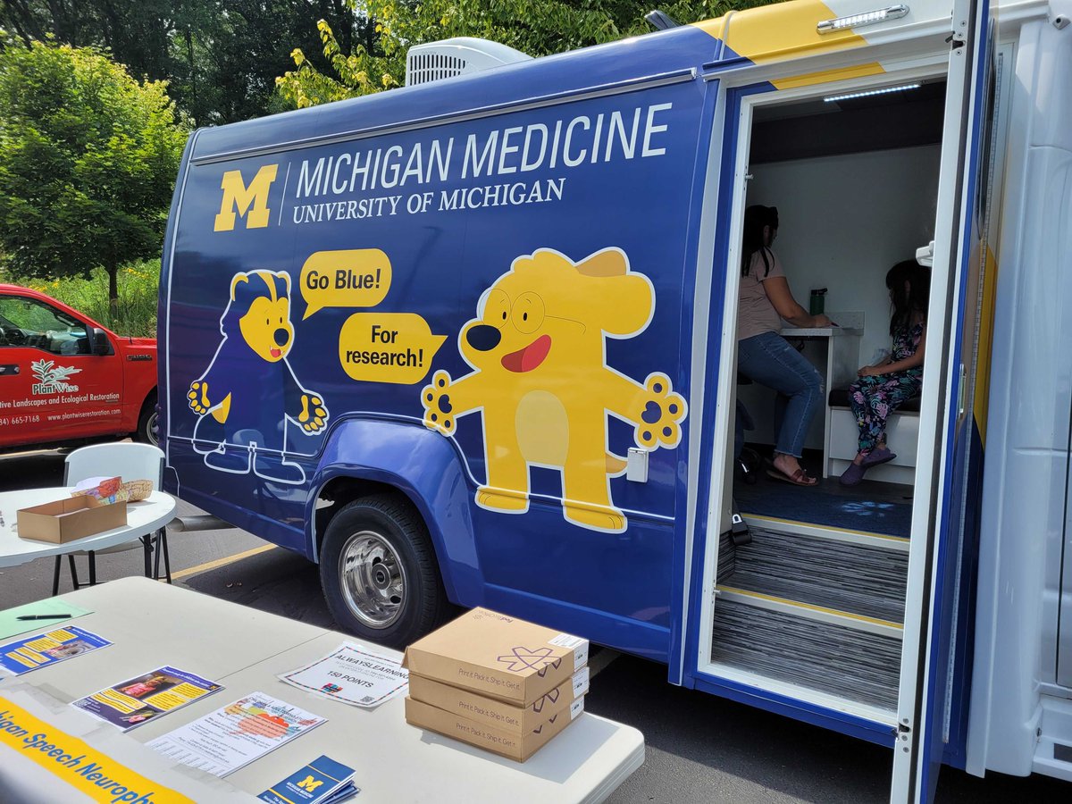 Stuttering Research Lab (@changstutterlab) on Twitter photo Mark your calendars! We'll be at the <a href="/AnnArborYMCA/">Ann Arbor YMCA</a> Block Party next Saturday, June 10th with fun activities and free speech-language screenings for kids. Come say hi! (Just look for the big blue research van)
More information about the event: annarborymca.org/summer-block-p… Mark your calendars! We'll be at the <a href="/AnnArborYMCA/">Ann Arbor YMCA</a> Block Party next Saturday, June 10th with fun activities and free speech-language screenings for kids. Come say hi! (Just look for the big blue research van)
More information about the event: annarborymca.org/summer-block-p…