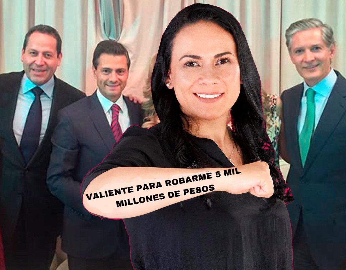 AntiTelevisaMx's tweet image. Se baja el pseudoperiodista @CarlosLoret del barco de la candidata priísta Ale del Moral y acepta que lo publicado por The Guardian y El País es verídico... Del Moral se robo $5,000,000,000.00 del EdoMéx. La CORRUPTA Alejandra del Moral tiene pérdida la elección el 4 de Junio.