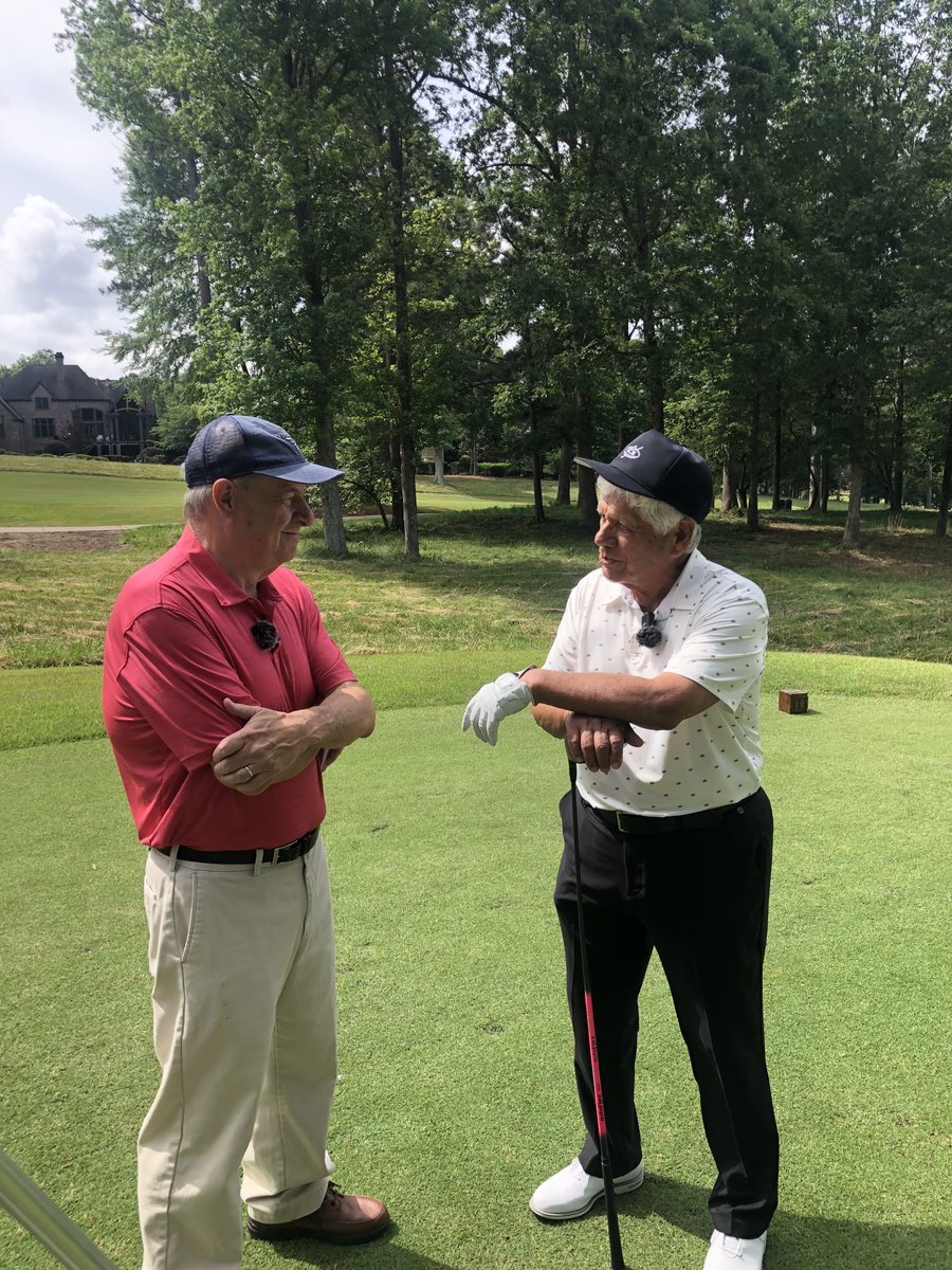Not much better than spending the morning with Lee Trevino. What a guy! He was in town to raise money for Special Needs School of Gwinnett.