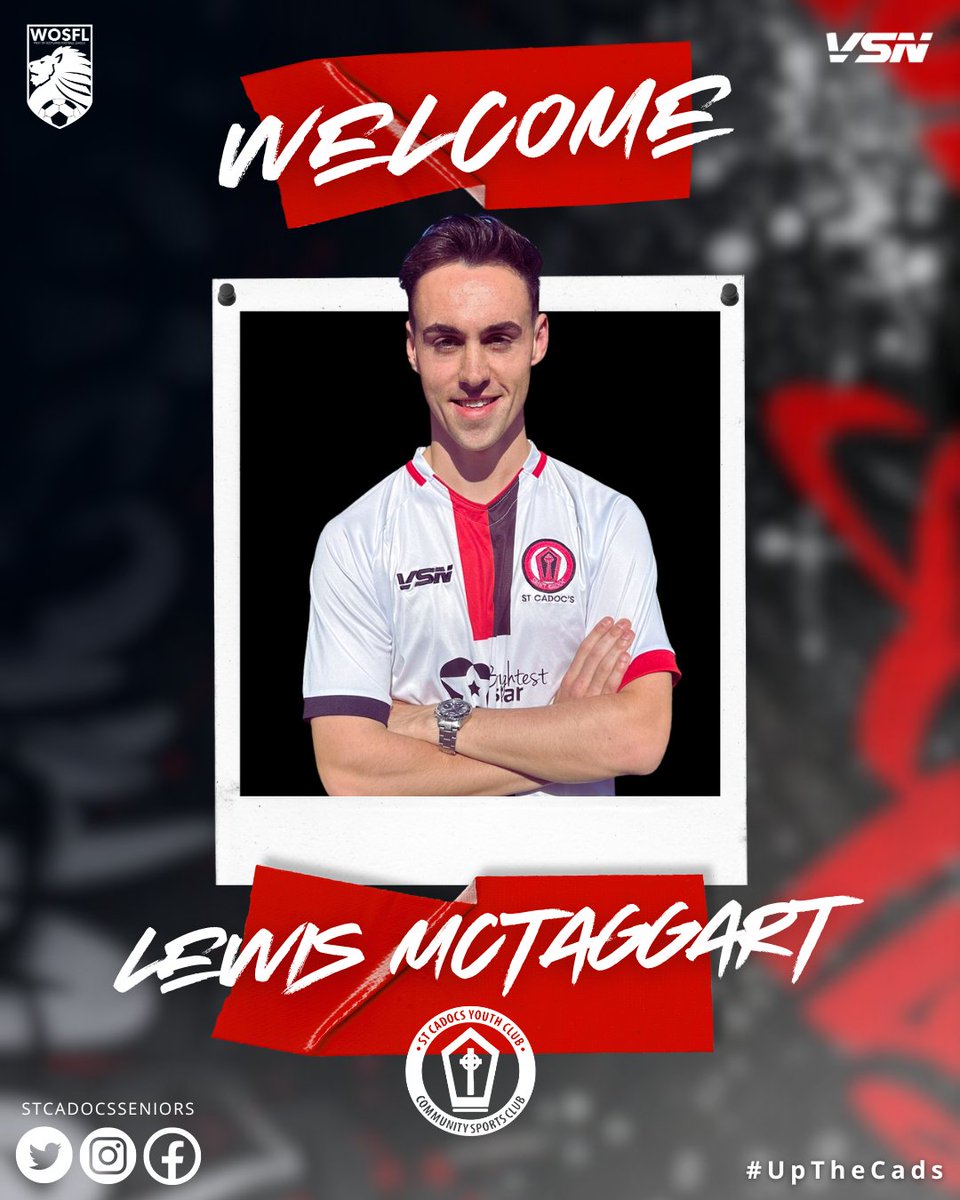 𝗟𝗲𝘄𝗶𝘀 𝗠𝗰𝗧𝗮𝗴𝗴𝗮𝗿𝘁 𝗦𝗶𝗴𝗻𝘀 🤝✒️📃

We are delighted to announce the signing of @LewisMcTaggart from @BenburbFc. Lewis scored 16 goals in an excellent campaign that saw the Bens finish 3rd in the @OfficialWoSFL #FirstDivision and promoted alongside ourselves and