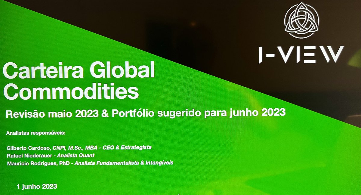 I_View_FinTech's tweet photo. 📣 Apresentando nossa inovadora carteira de commodities quant-analítica da 
@I_View_FinTech
 ! 🚀 Aproveite a análise fundamentalista robusta e a gestão algorítmica em Python. 📈 Diversifique seus investimentos e descubra o potencial das commodities. Link: https://t.co/uP2lQDIPWp https://t.co/BoARY9gbtt