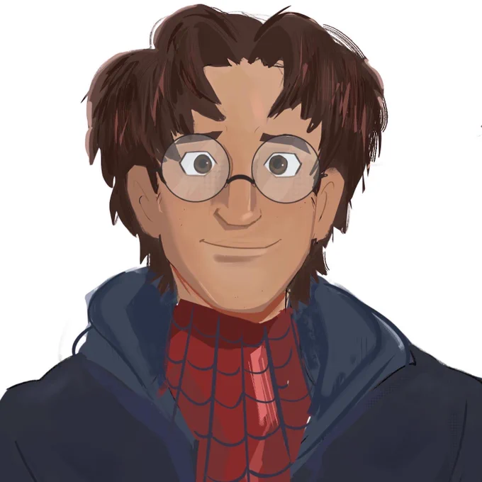 My peter and MJ designs from a couple months back!! Might have to redesign them again tho #SpiderMan #SpiderVerse #SpiderManAcrossTheSpiderVerse