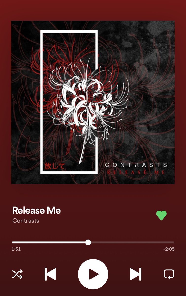 @contrastsuk have done the thing. Now you go do the thing. Go on, I’m waiting 💜 🤘🏻

open.spotify.com/track/6suALhGU…