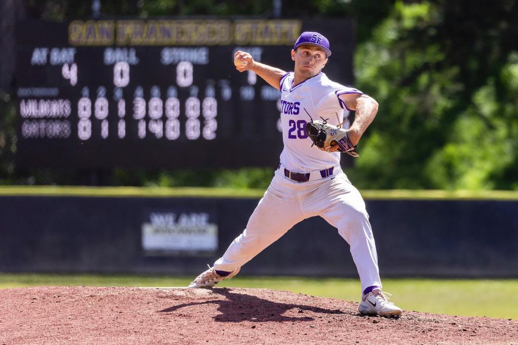 Extremely thankful for my time at SF State while earning a Kin degree. With that said I am entering the transfer portal as a graduate transfer.

SF State career

2 year starter 
23 games started 
128 k’s 34 BB
3 complete games
143.1 IP
90-92 T 93 MPH
4sm,cutter,change,slider