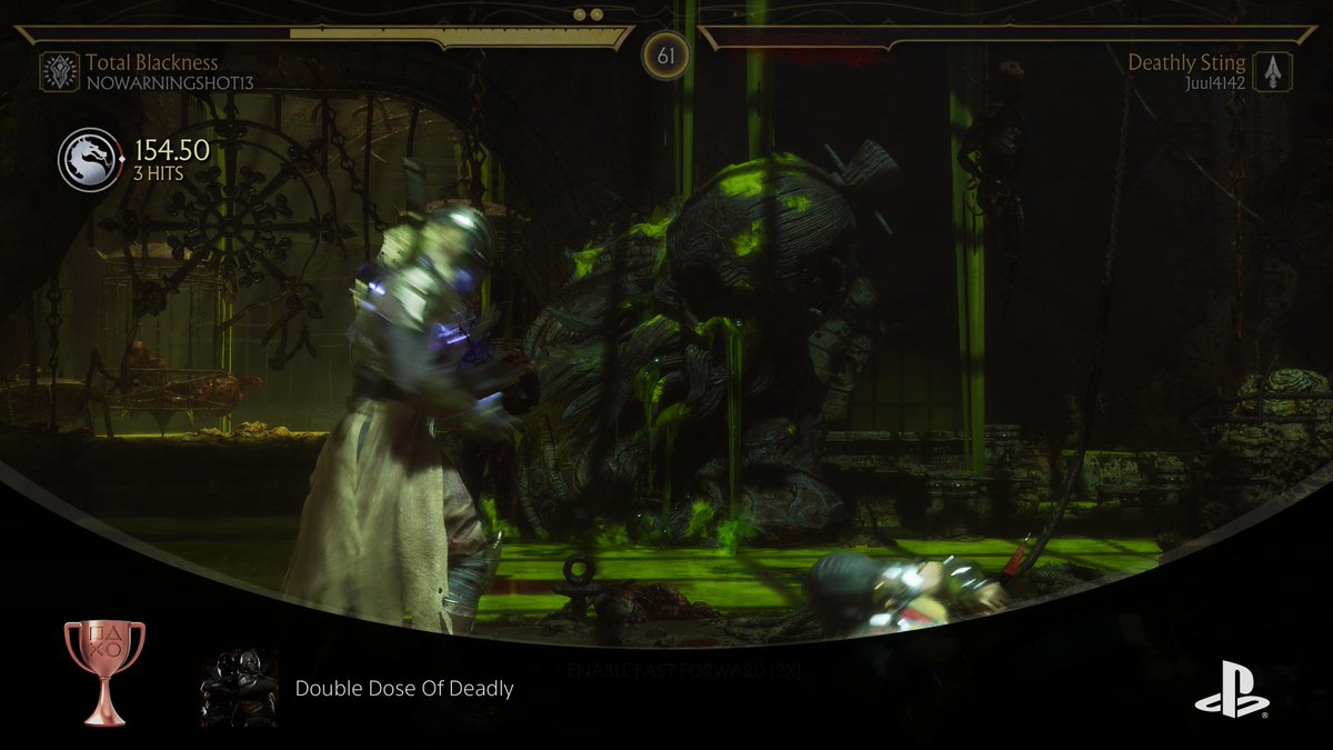 Mortal Kombat 11
Double Dose Of Deadly (BRONZE)
#PlayStationTrophy #PS5Share, #MortalKombat11