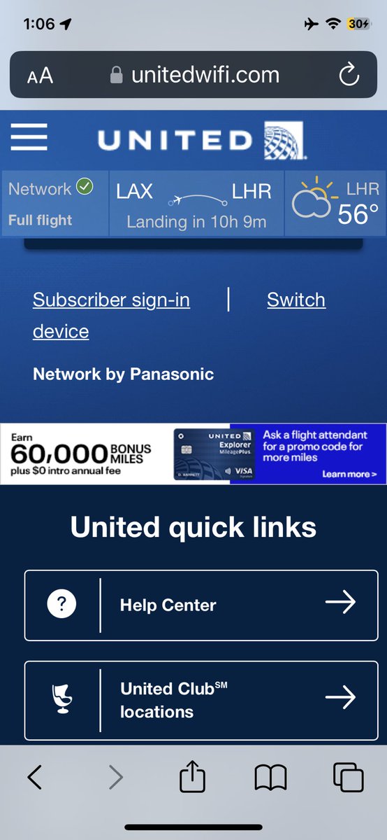 #aix2023 journey continues from LAX-LHR on @united in Polaris on 787-9. May the Panasonic beam 🤞be with me! #Wifi #airlines #inflight #paxex