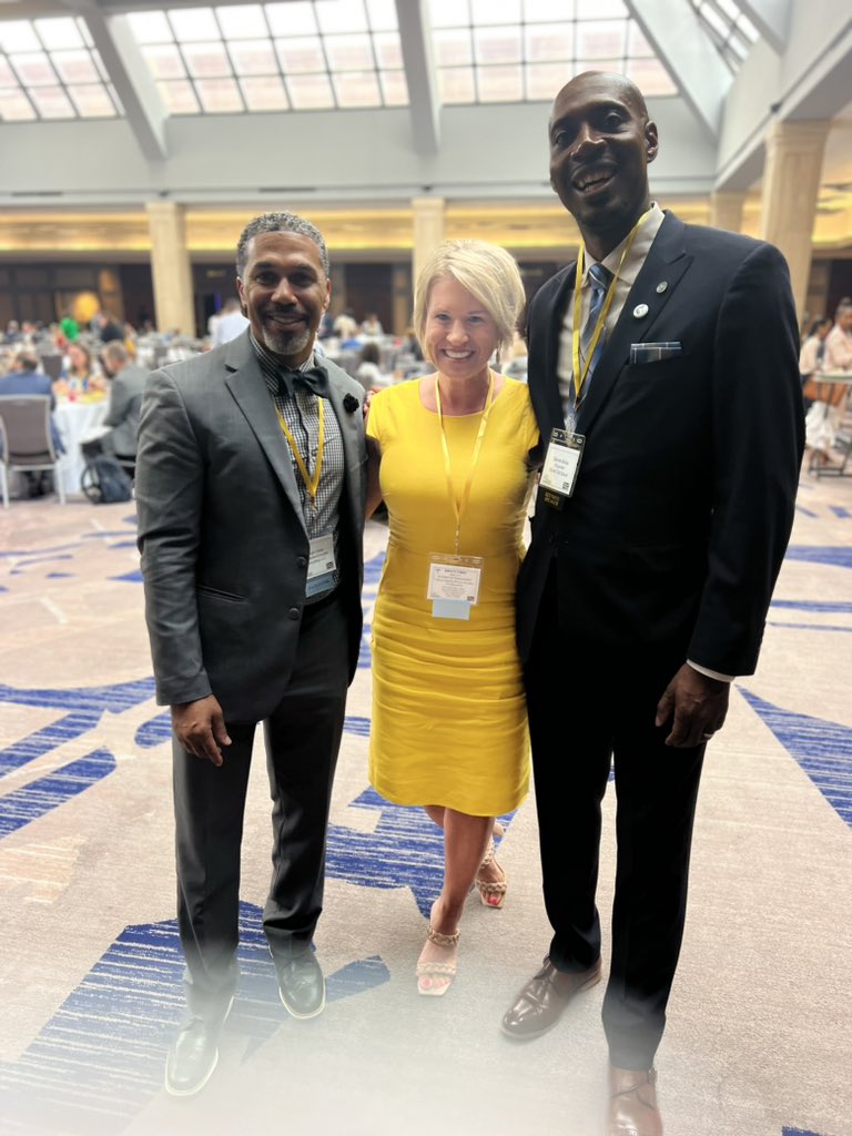 Starting Day 2 with these rockstars for whom I get to share the stage with at the Atlanta Summer Leadership Conference. Dwight Carter and Steve Bollar are making a huge impact on the world of education and those who serve in this noble, honorable profession.