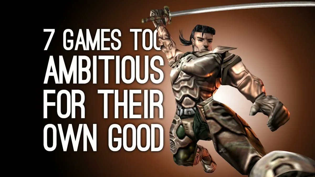 7 Ambitious Games That Were Too Ambitious For Their Own Good bit.ly/3fbVxee  #gaming #GamesTj #MoviesTvTj (video)