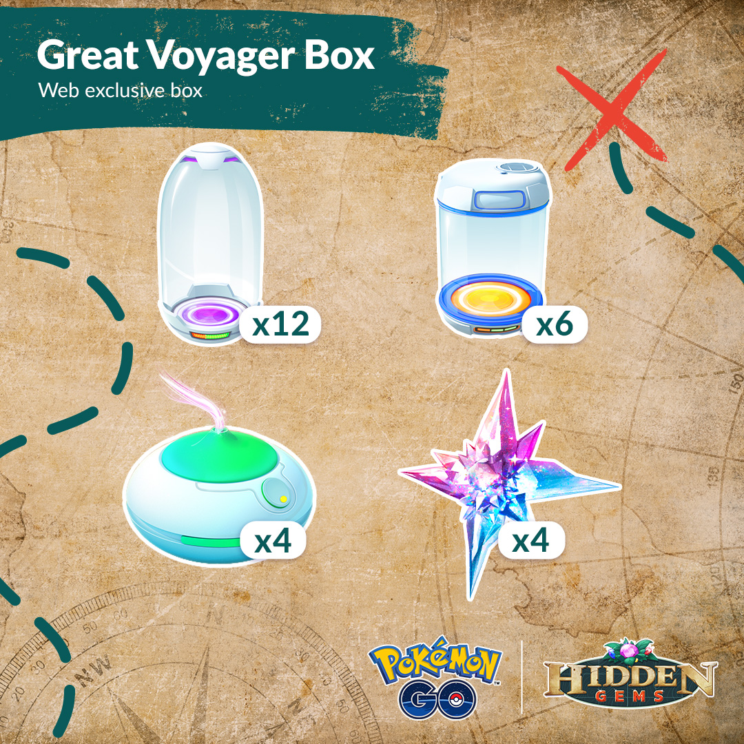 Pokémon GO on X: 🔔 Web store–exclusive deal 🔔 For a limited time you can  save on Super Incubators, Incubators, and more with the Great Voyager Box!  Now live in the Pokémon