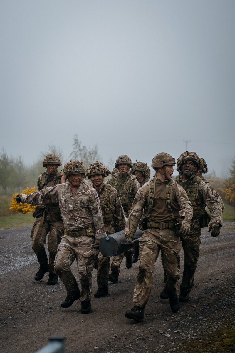 #TBT To some of the Regts Sprs and JNCOs being put through their paces in the field during a development week, they were tested on all areas of Junior Leadership topped off with some PT joined by @32Engr_CO & @32Engr_RSM #Ubique #AllOfOneCompany #WeAreNATO @7thRats @Proud_Sappers