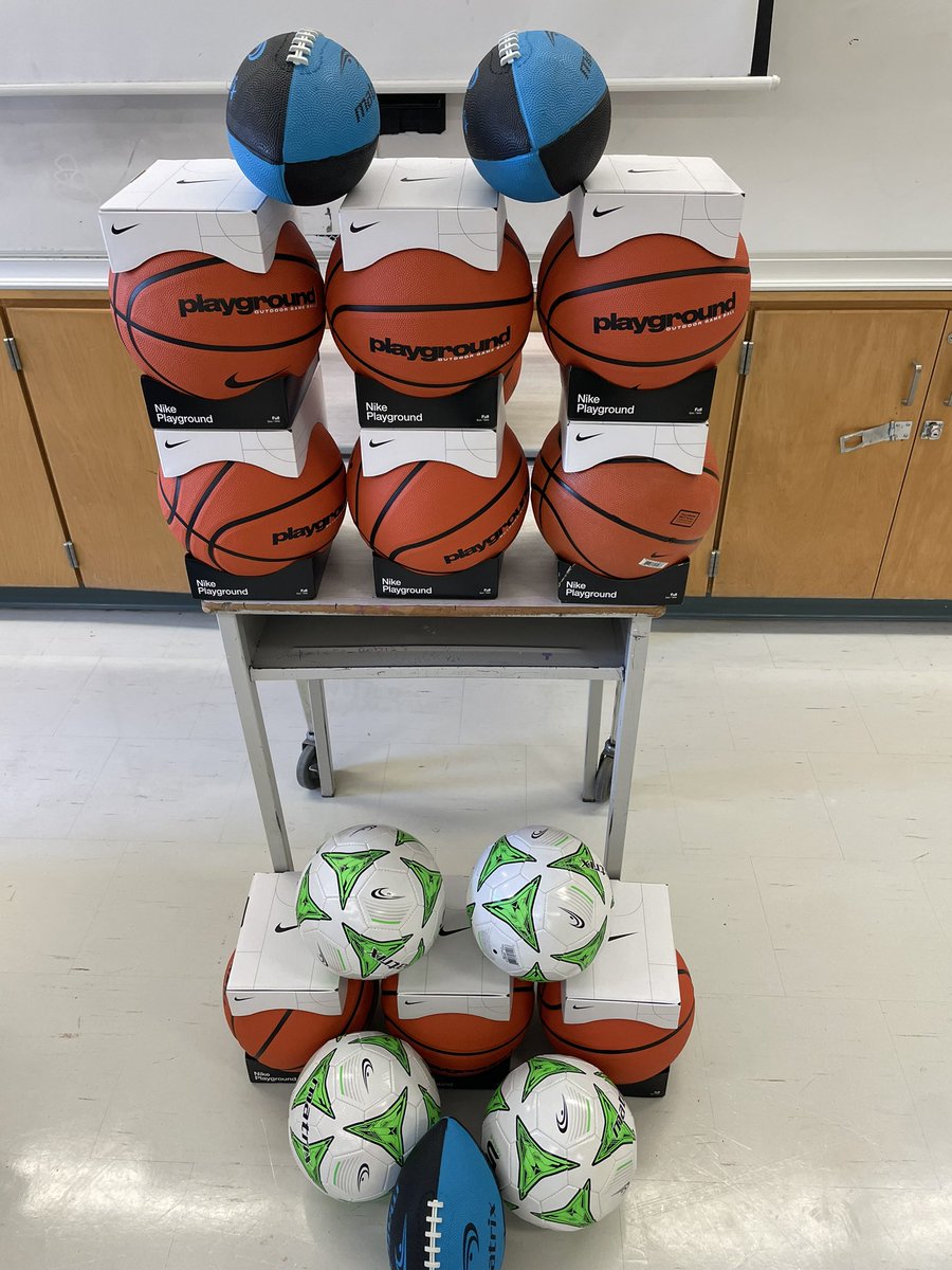 TeacherChelly's tweet photo. Thank you #CanadianTire for the generous donation to @FletchersSrps in support of our #wellnessonitative https://t.co/lG7Eh7L6nV