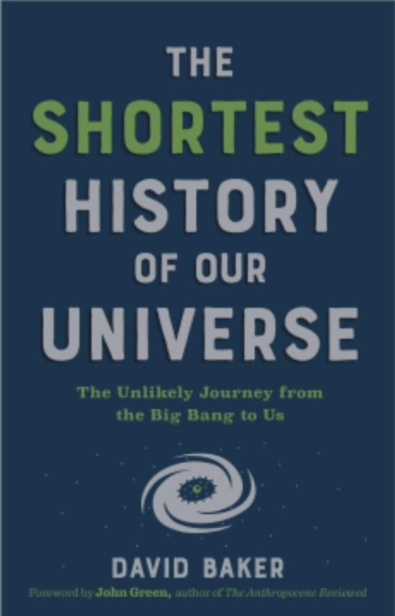 ladyreading365's tweet photo. BOOK REVIEW 
THE SHORTEST HISTORY OF OUR UNIVERSE BY DAVID BAKER 4 STARS🌟 @experimentbooks #theshortesthistoryofouruniverse #davidbaker #newreleasebooks #sciencebooks #bookreview #bookrecommendations #bookstagram #netgalley #review https://t.co/a4eBLE7On3 https://t.co/hDhkgS7oPc https://t.co/tMJcVeQFiX