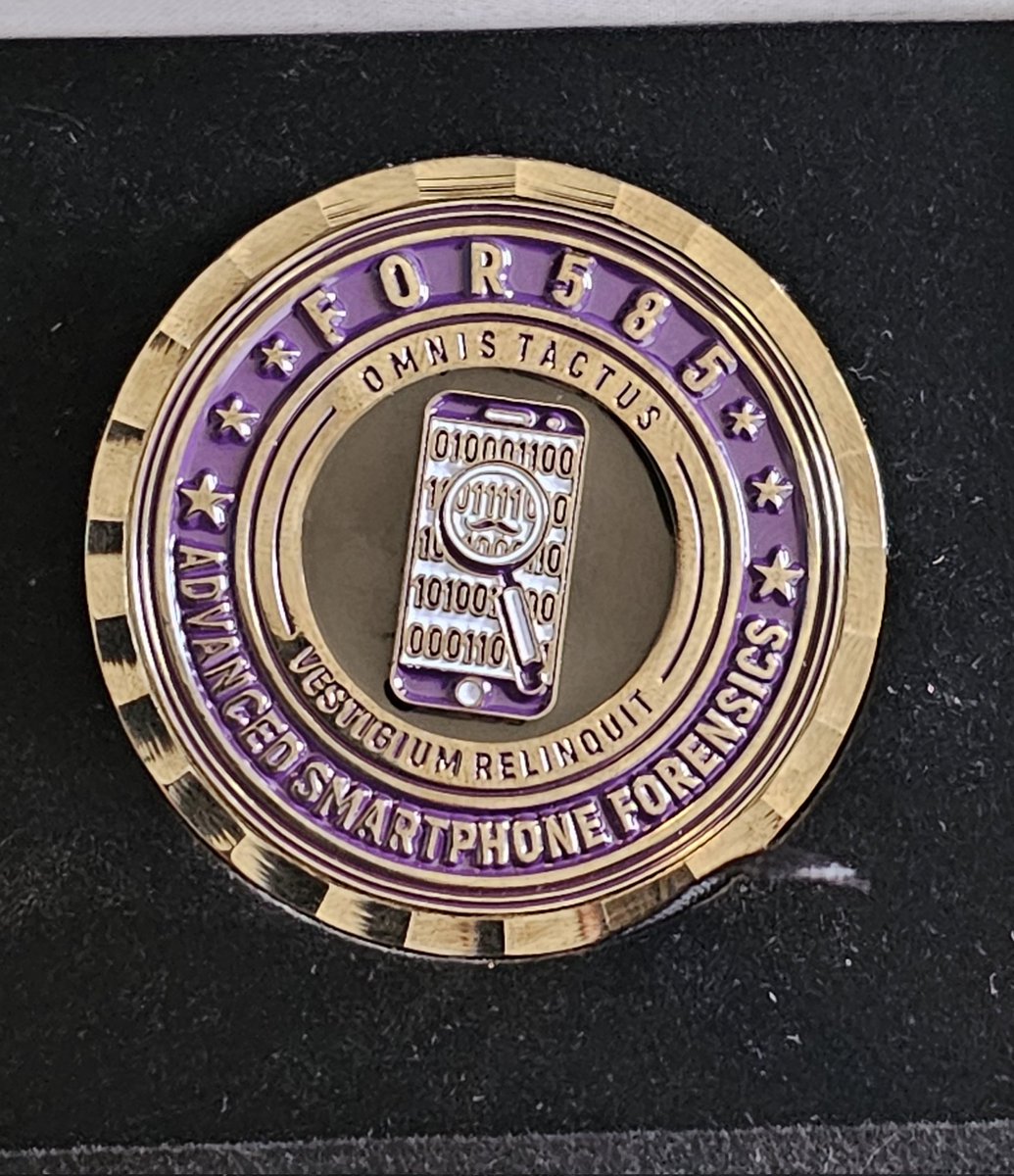 DCDataReaper's tweet image. Thanks again for the great class #FOR585 #SANSDFIR #Forensicator @SANSInstitute @domenicacrognal