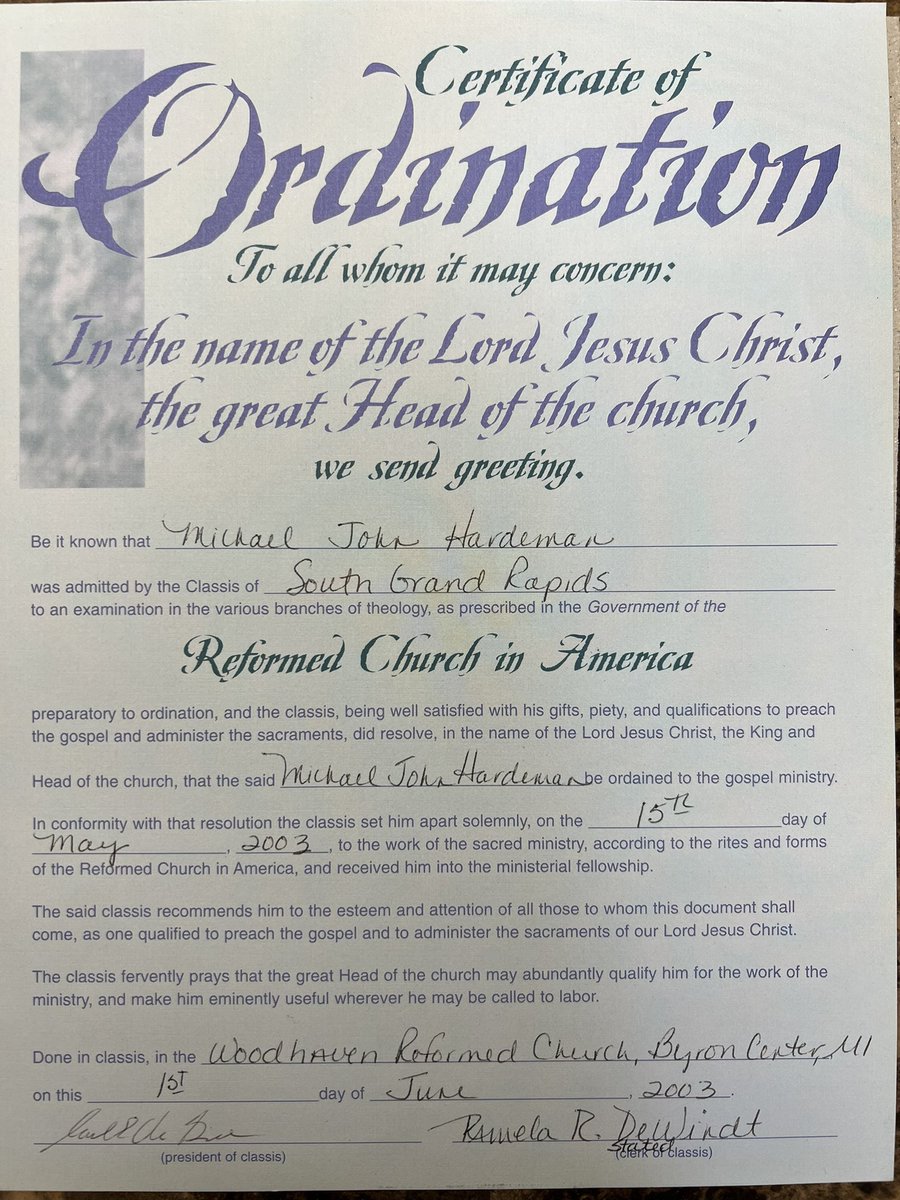 pellapadre's tweet photo. 20  years ago today I was ordained  as a minister of Word and sacrament. Given the occupational hazards with this vocation, it’s surprising to me that I am happily still a pastor. Maybe it’s a bit of “holy luck.” I’m convinced the one who stands with me has a lot to do with it. https://t.co/jGuFWJPhMd