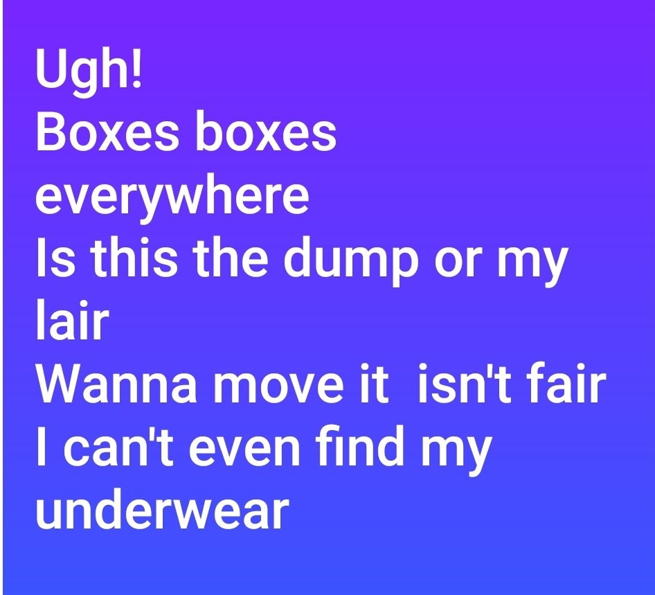 PeaceOut3825's tweet photo. I Hate Boxland (my house currently)
#INeedToMove https://t.co/Z1lCmZ9KXl