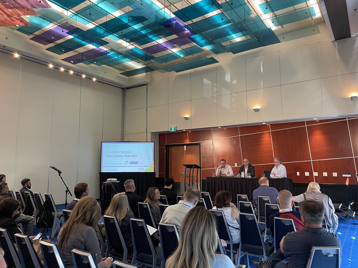 NLDAppraisals's tweet photo. Great session on Data Access Overview by Jeff Tisdale of @LandcorDataCorp and Lyle Dunn of @bcassessment . Great insight to research, data and analysis. #aic2023ice #aic #aicbc #research #data #realestate #professionallyappraised https://t.co/hSIfvI0gVZ